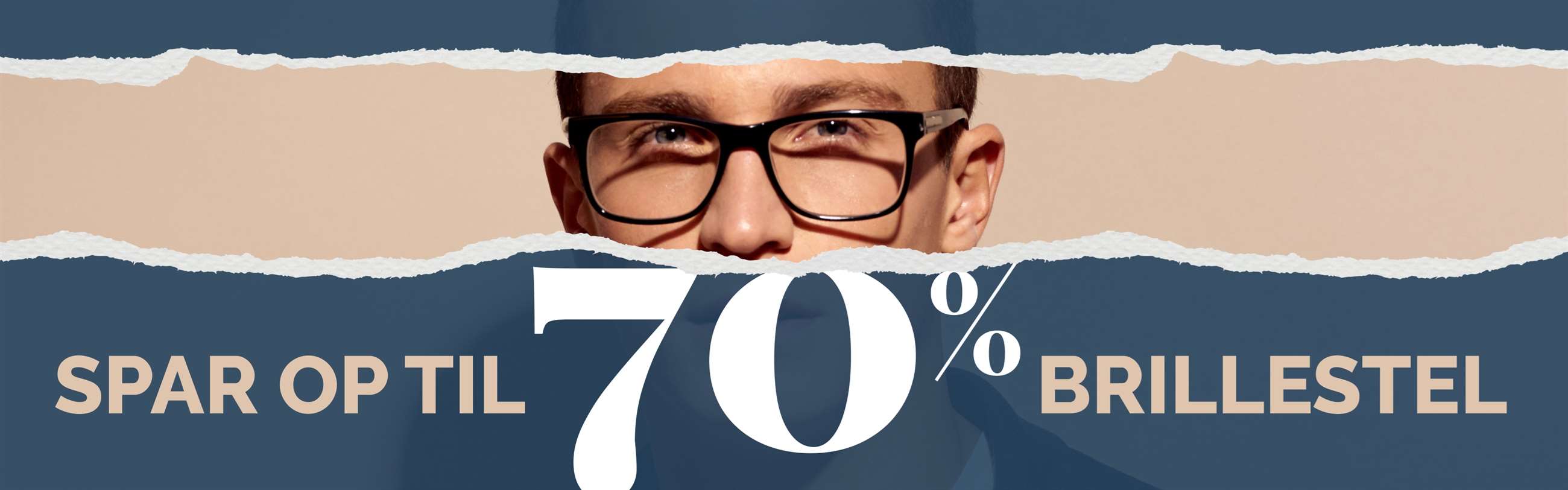 finn ravn_webbanner_op til 70pct brillestel_2025 dec